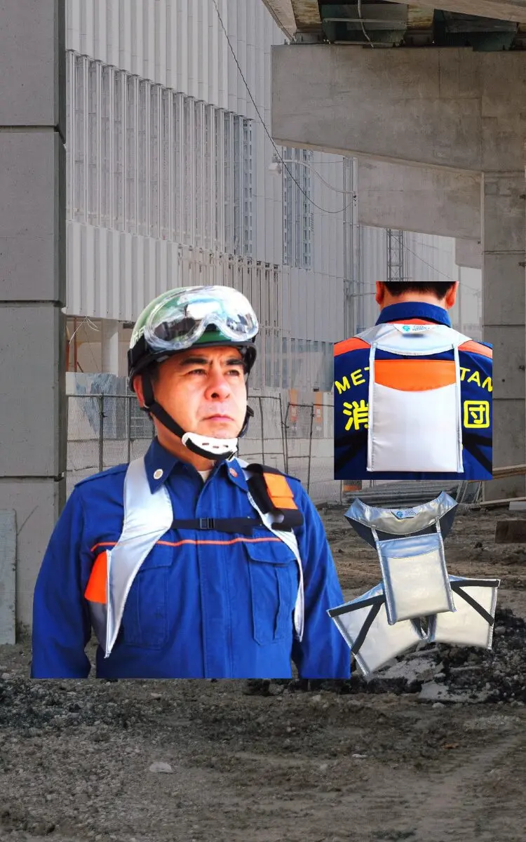 ドライアイス ベスト 熱中症対策にはドライアイス冷タスキ - 有限会社