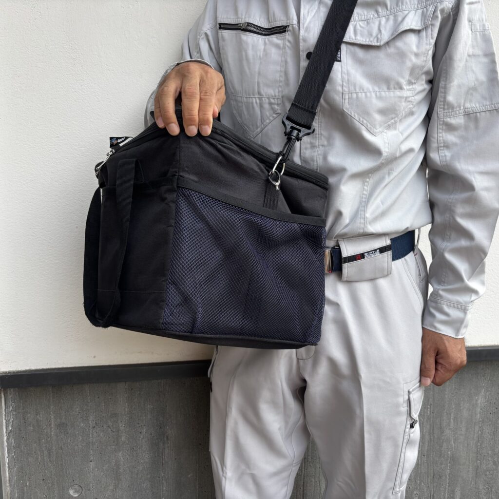 ドライアイス対応のクーラーバッグ